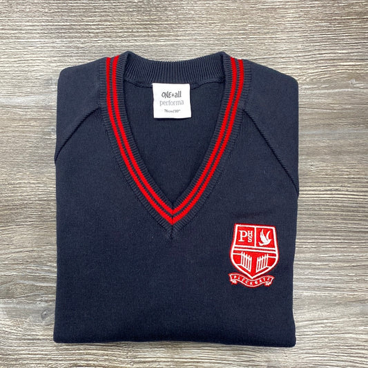 Pleckgate High School V-neck School Jumper
