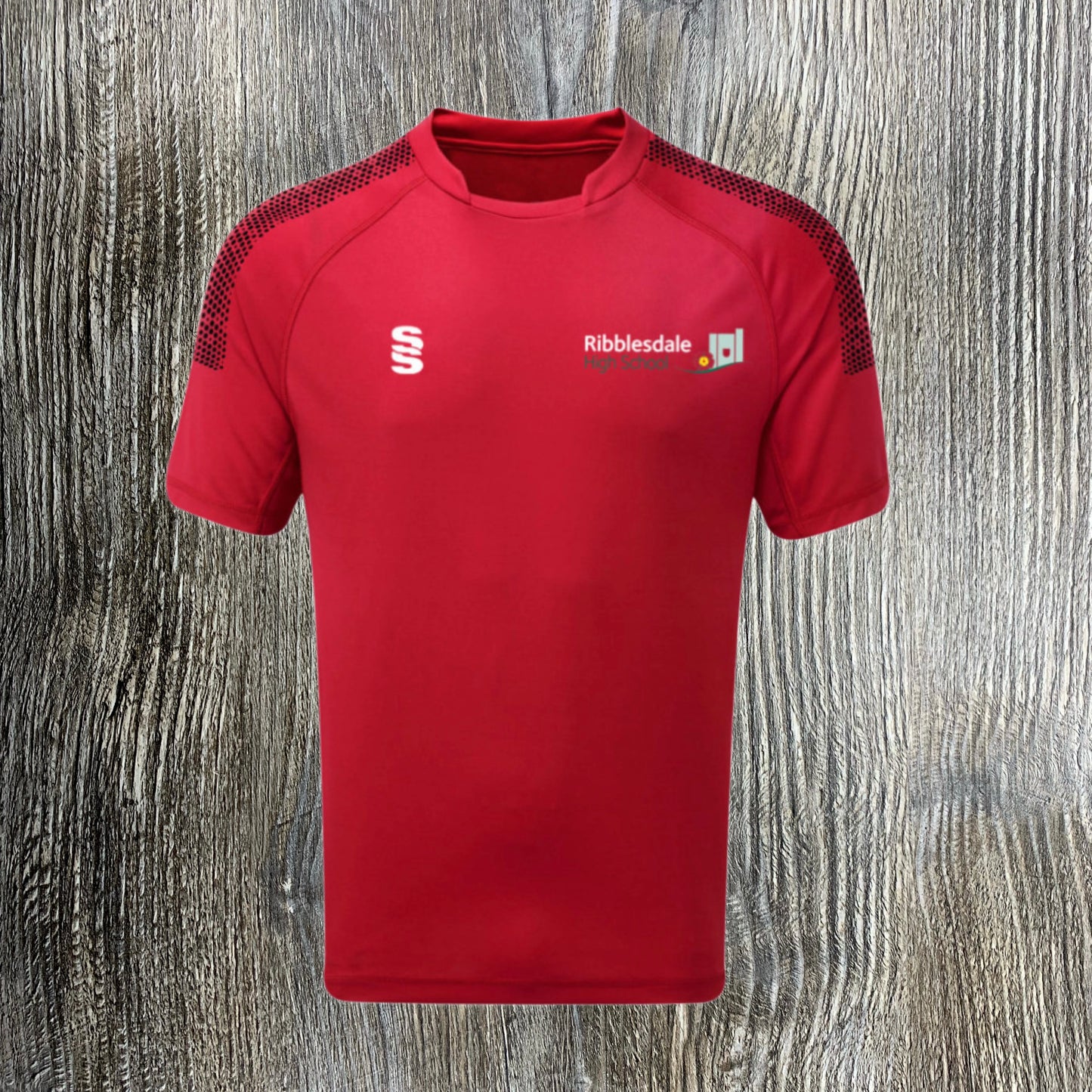 Ribblesdale High School Red Short Sleeve PE T-Shirt