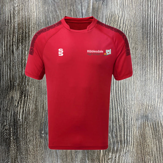 Ribblesdale High School Red Short Sleeve PE T-Shirt