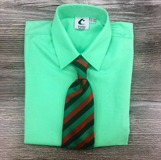 Oakhill Green Short Sleeve Shirts (Extra Sizes)