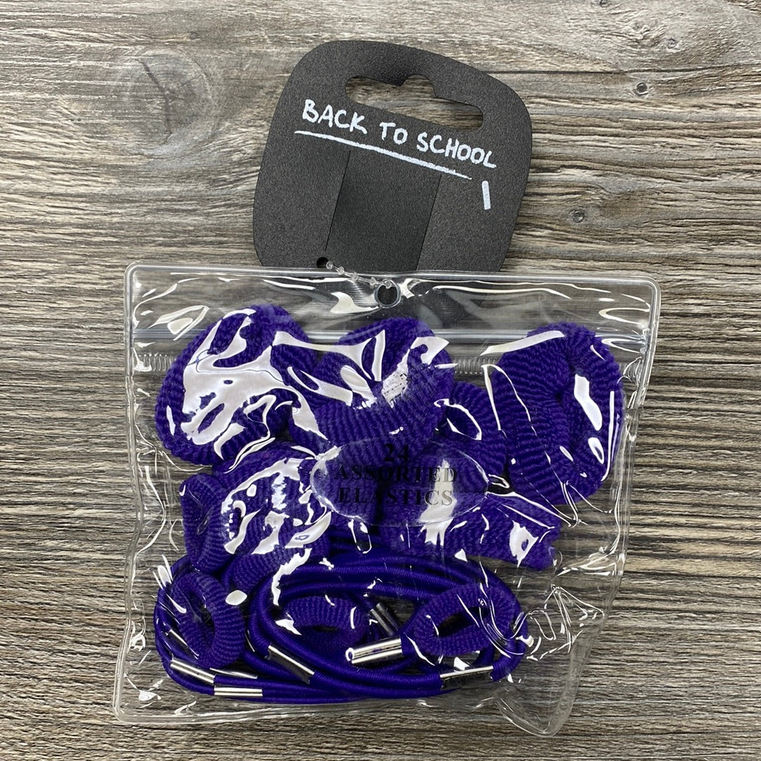 Purple Hair Accessory Wallet