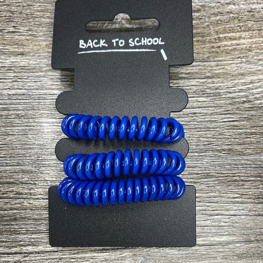 Royal Blue Hair Coils